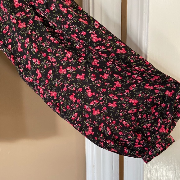 Floral Ballon Sleeve Blouse - Picture 5 of 8